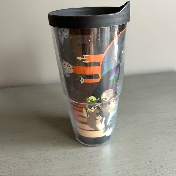 Tervis Star Wars Classic Double Wall Insulated Tumbler Lid Set- 24 oz USA RARE - Picture 6 of 17